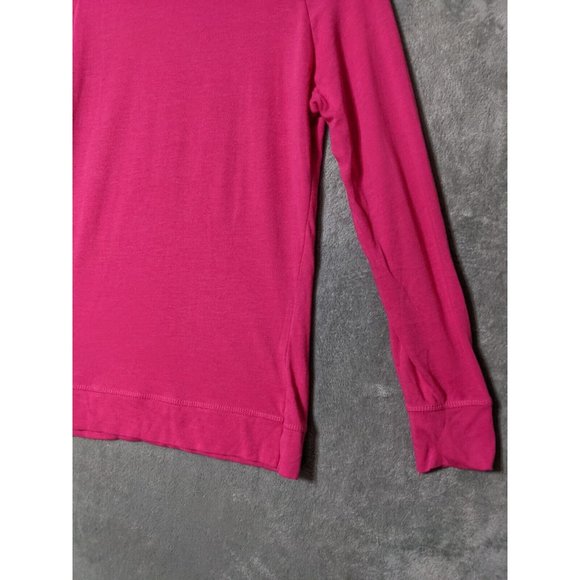 🍑COL STORY Women Knit Sweater Pullover Long Sleeve Solid Pink LARGE(12-14) - Picture 6 of 10